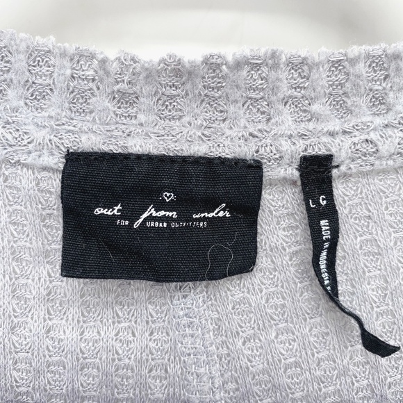 Out From Under Jojo Button Front Thermal Top - Picture 5 of 8